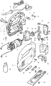 Part Location Diagram of 809483-01 DeWALT Switch